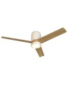 CERAMICA M * PLAFÓN / VENTILADOR - CERÁMICA BLANCA + MADERA